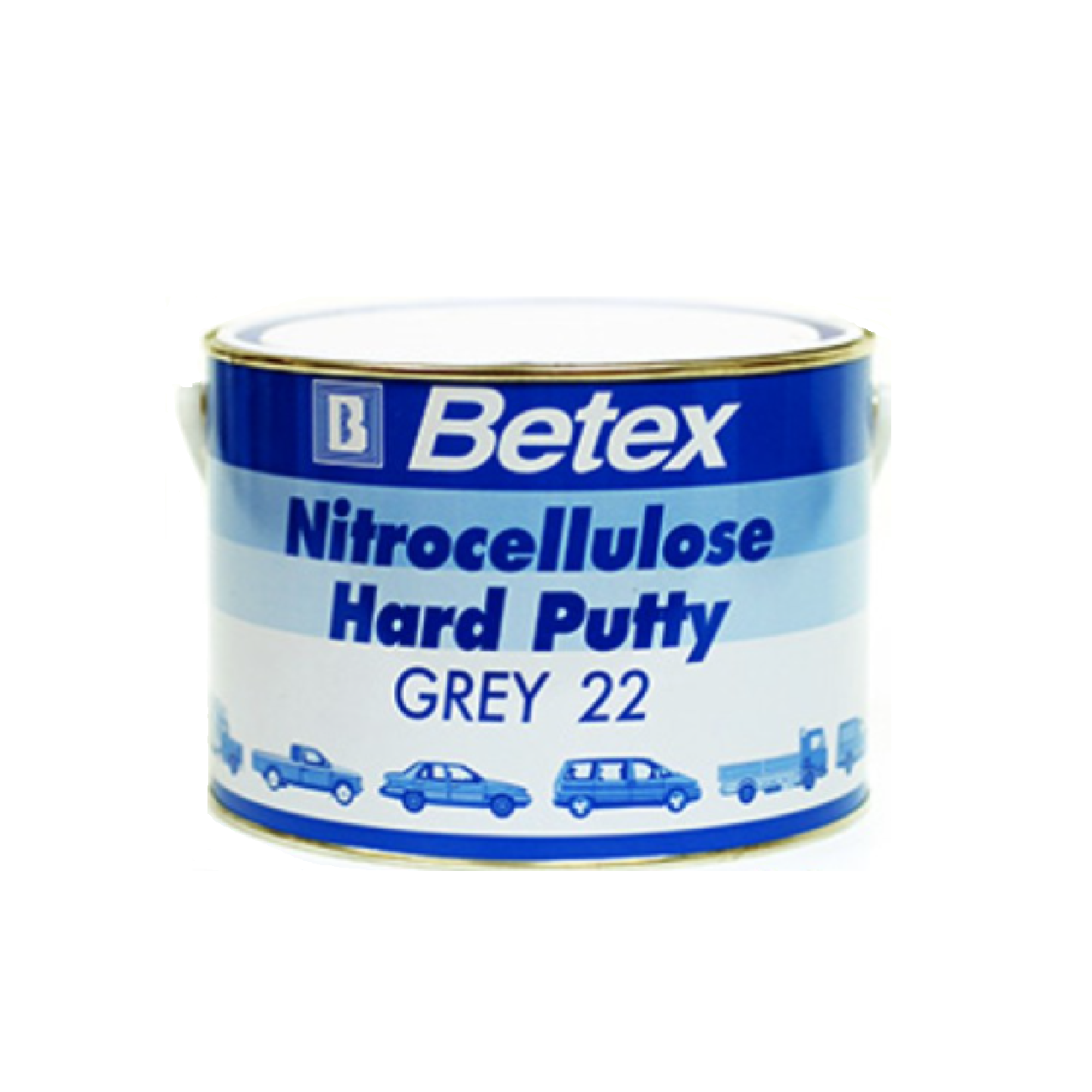 BETEX Nitrocellulose Hard METAL PUTTY GREY 22
